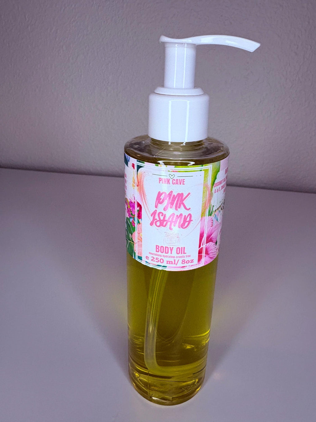 Pink Island body oil