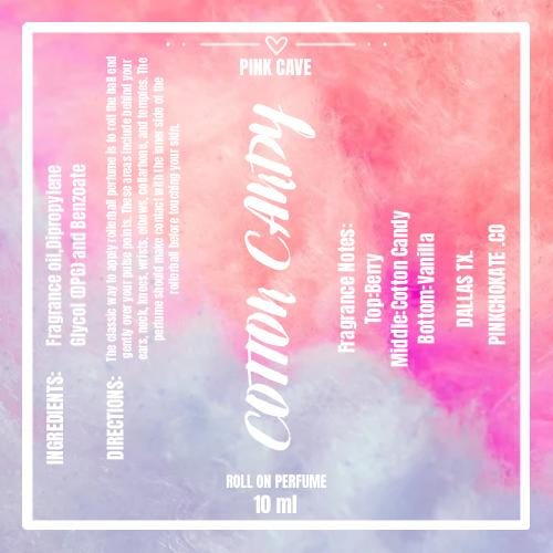 Cotton Candy Roll On Perfume oil