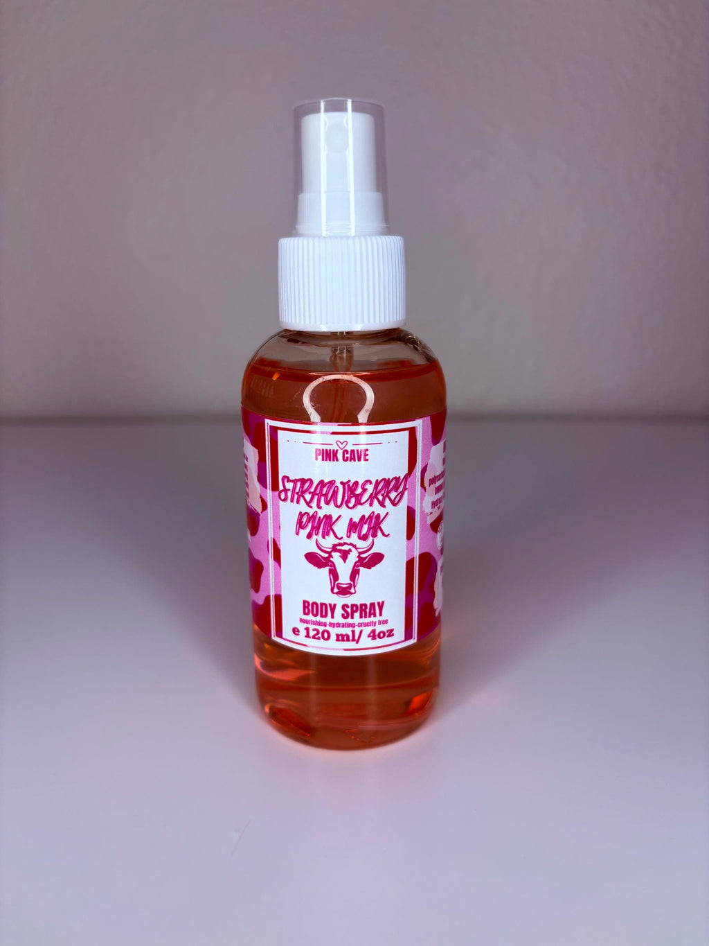 Strawberry Pink Milk Body Spray