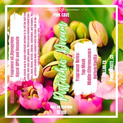 Pistachio Dream Roll On Perfume Oil