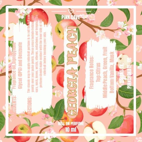 Georgia Peach Roll On Perfume oil
