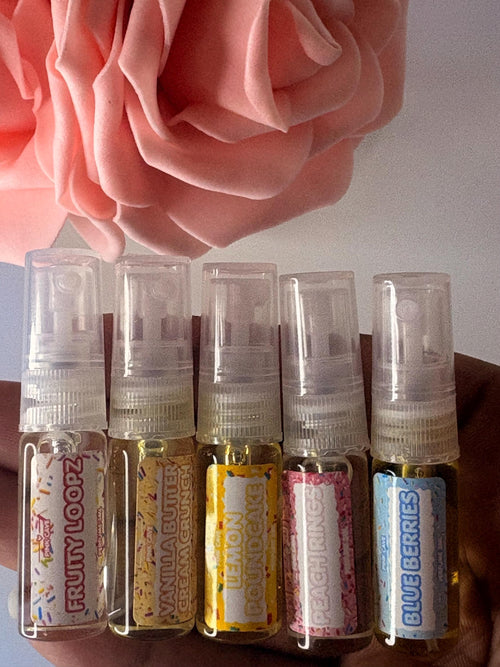 Bakery Pack Perfume Discovery Set | 5 Gourmand Fragrances, 3ml Each
