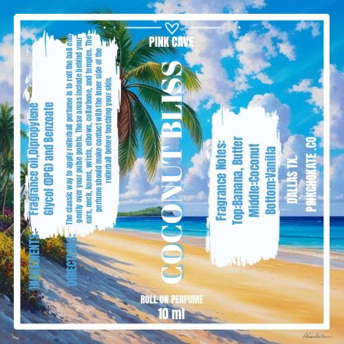 Coconut Bliss Roll on Perfume Oil