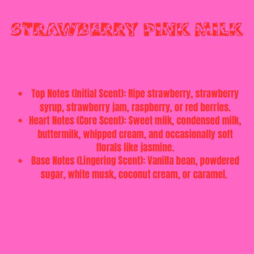 Strawberry Pink Milk Roll On Perfume Oil