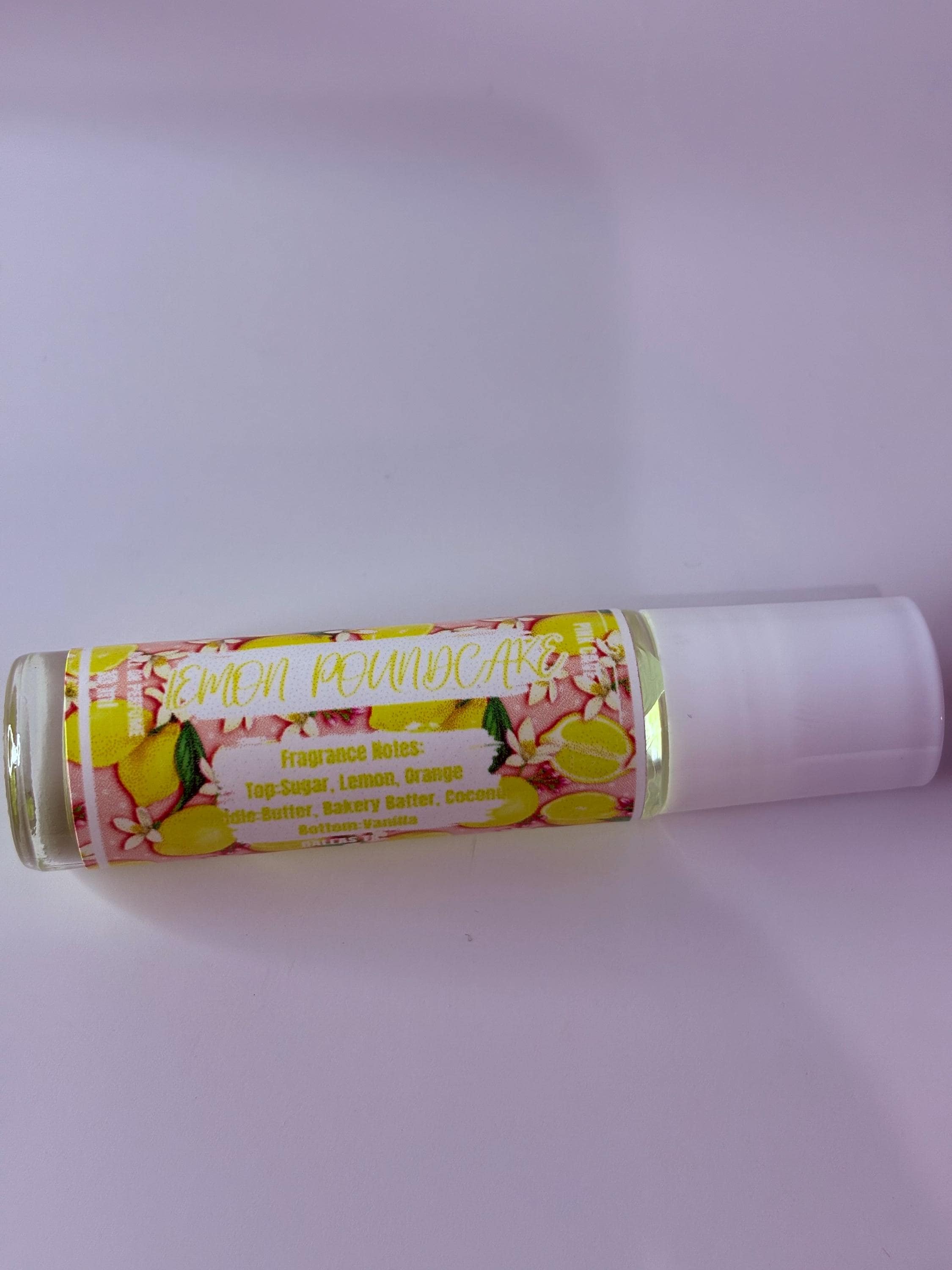 Lemon Poundcake Roll On Perfume Oil
